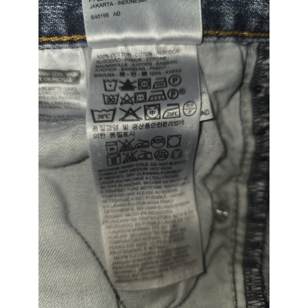 Levi's 550 Denim Stonewash Blue 36x30 Relaxed Fit Jeans - Picture 10 of 10